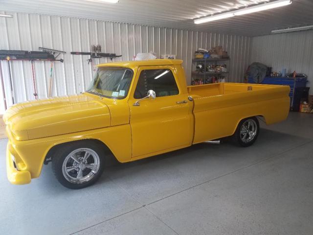 1965 Yellow Chevrolet C-10 fleetside