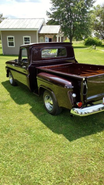 1965 Burgundy Chevrolet C-10 Standard Cab Pickup