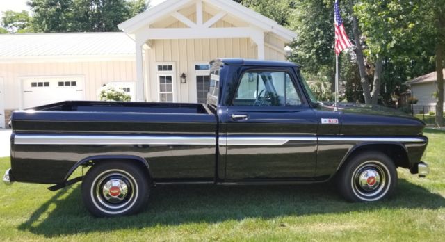 1965 Black Chevrolet C-10