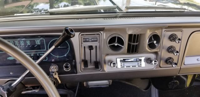 1965 Black Chevrolet C-10