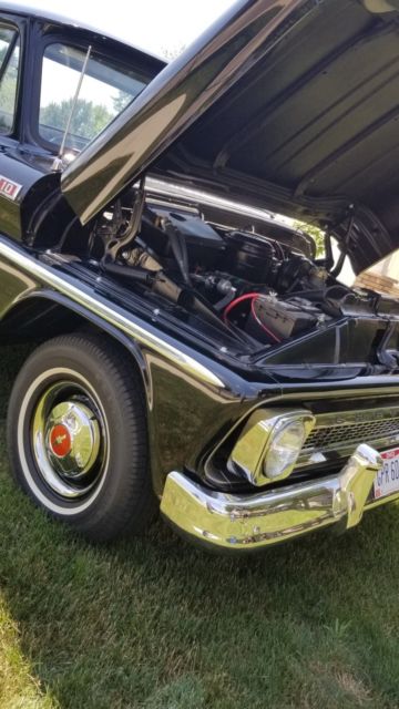 1965 Black Chevrolet C-10