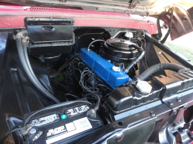 1965 Red Chevrolet C-10