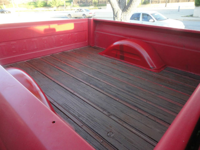 1965 Red Chevrolet C-10