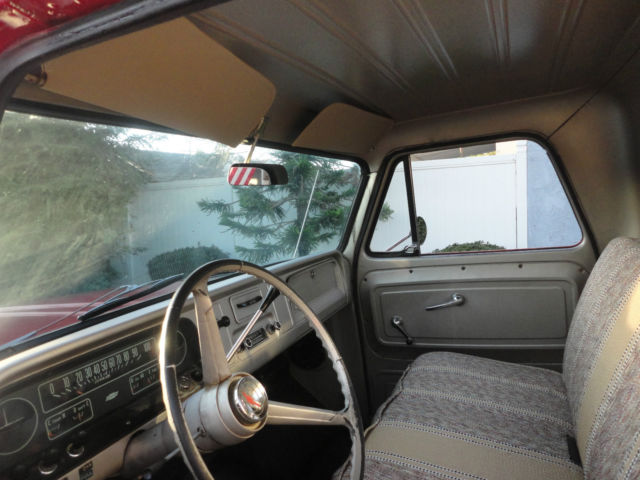 1965 Red Chevrolet C-10
