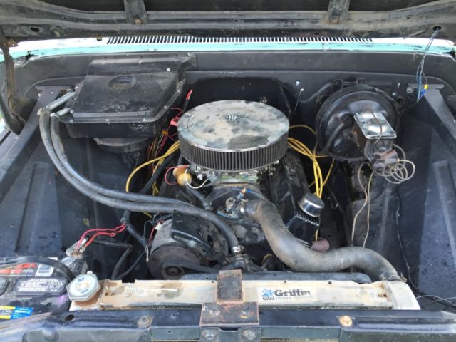 1965 Green Chevrolet C-10 Step Side