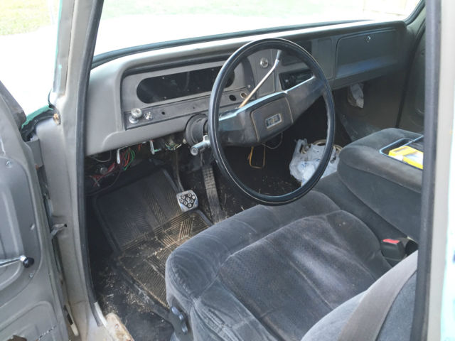 1965 Green Chevrolet C-10 Step Side