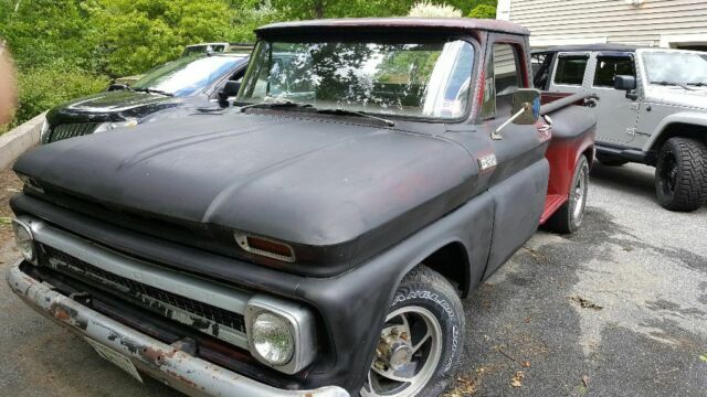 1965 Red/Black Chevrolet C-10 Standard Cab Pickup