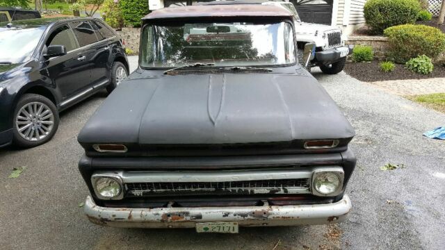 1965 Red/Black Chevrolet C-10 Standard Cab Pickup