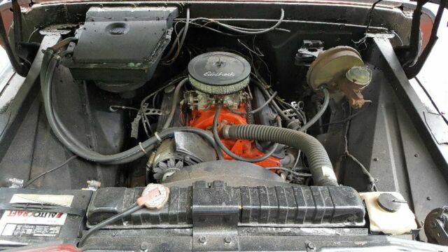 1965 Red/Black Chevrolet C-10 Standard Cab Pickup