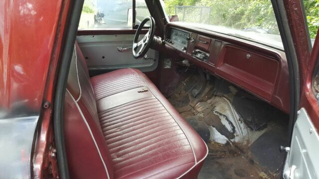 1965 Red/Black Chevrolet C-10 Standard Cab Pickup