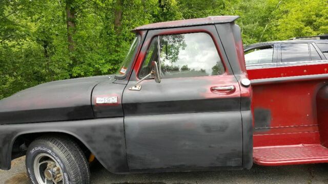1965 Red/Black Chevrolet C-10 Standard Cab Pickup