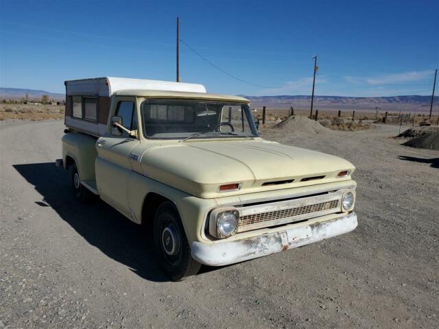 1965 Yellow Chevrolet C-10 Standard Cab Pickup
