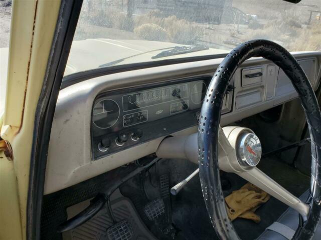 1965 Yellow Chevrolet C-10 Standard Cab Pickup