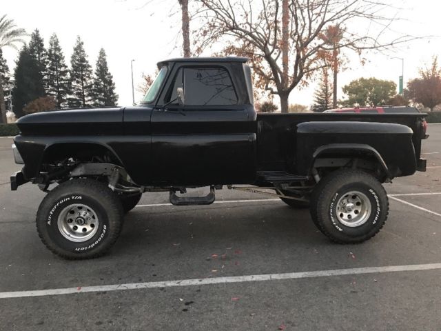 1965 Black Chevrolet C-10 Crew Cab Pickup