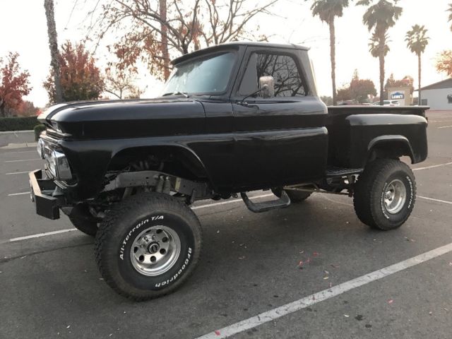 1965 Black Chevrolet C-10 Crew Cab Pickup