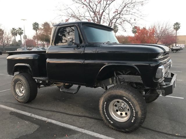 1965 Black Chevrolet C-10 Crew Cab Pickup