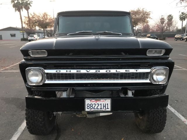 1965 Black Chevrolet C-10 Crew Cab Pickup