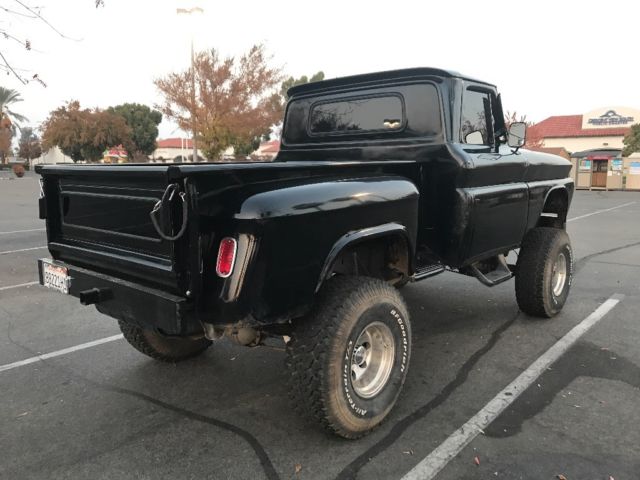 1965 Black Chevrolet C-10 Crew Cab Pickup