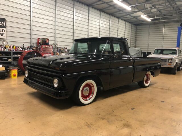 1965 Black Chevrolet C-10