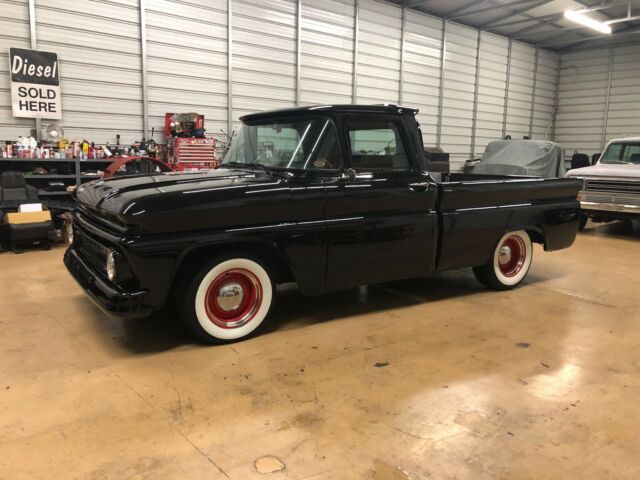 1965 Black Chevrolet C-10