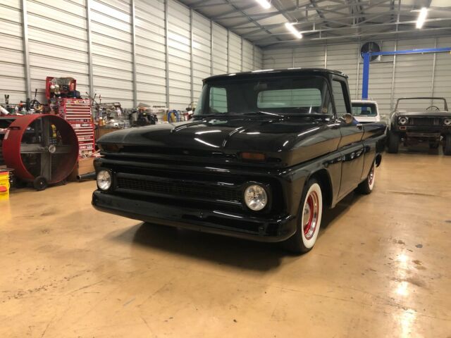 1965 Black Chevrolet C-10