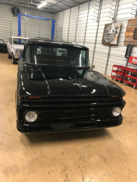 1965 Black Chevrolet C-10