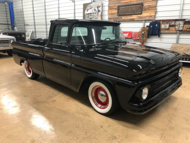 1965 Black Chevrolet C-10
