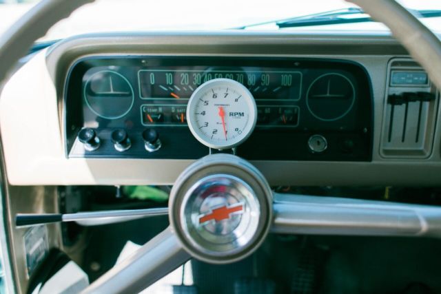 1965 Green Chevrolet C-10 Standard Cab Pickup
