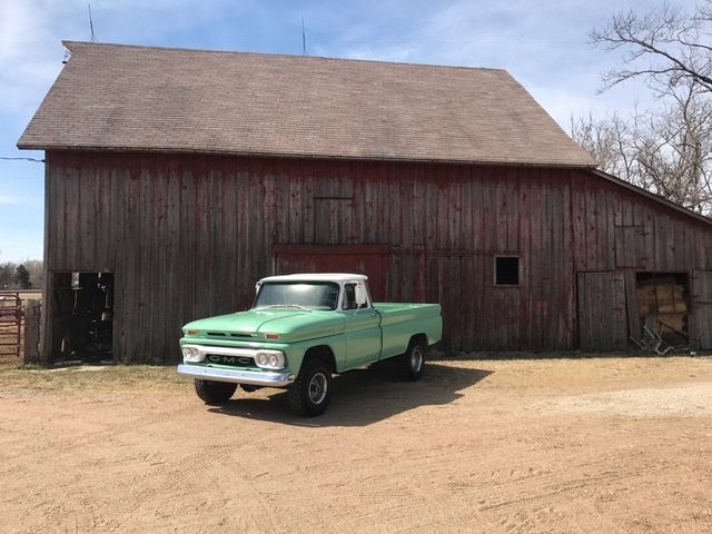 1965 Green Chevrolet C-10 Standard Cab Pickup