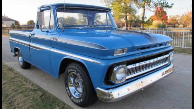 1965 Blue Chevrolet C-10