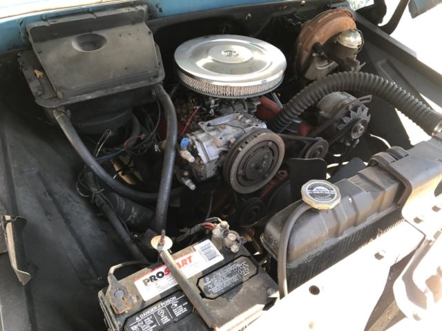 1965 Blue Chevrolet C-10