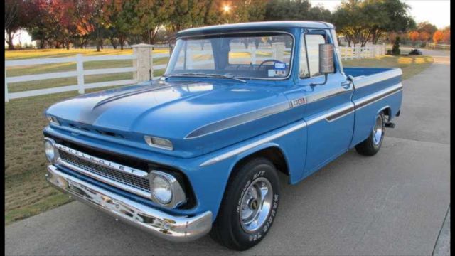 1965 Blue Chevrolet C-10