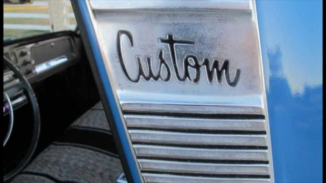 1965 Blue Chevrolet C-10