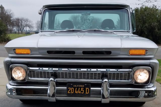 1965 Silver Chevrolet C-10