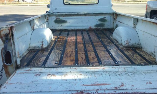 1965 White Chevrolet C-10 Standard Cab Pickup