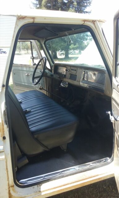 1965 White Chevrolet C-10 Standard Cab Pickup