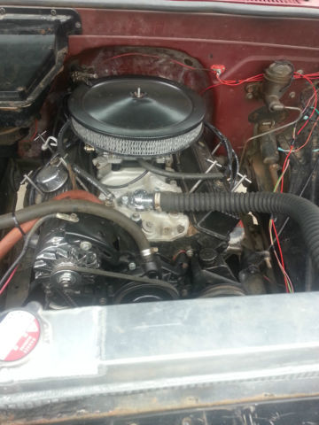 1965 Maroon Chevrolet C-10