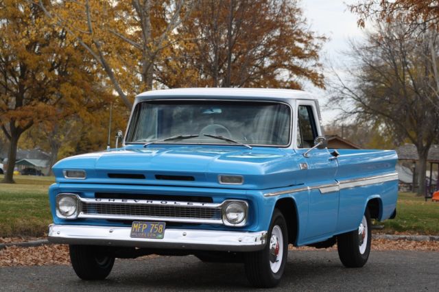1965 Blue Chevrolet C-10