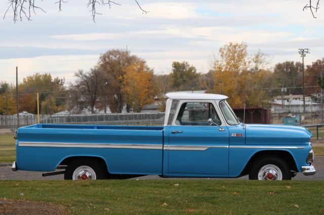 1965 Blue Chevrolet C-10