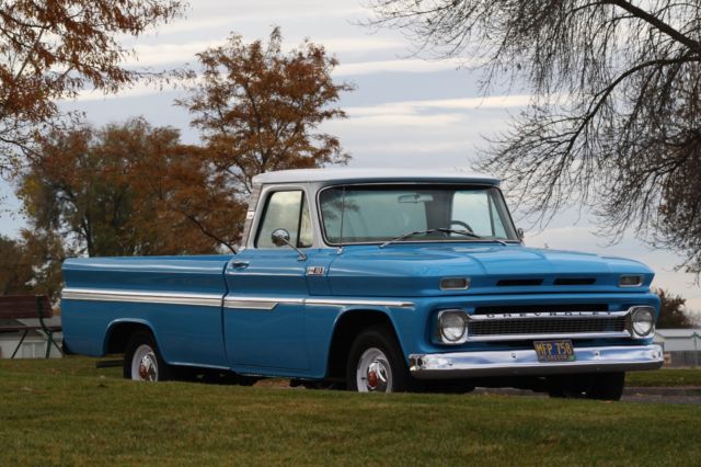 1965 Blue Chevrolet C-10