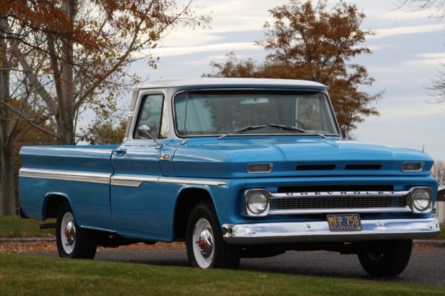 1965 Blue Chevrolet C-10