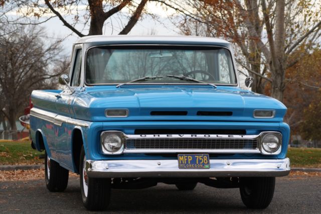 1965 Blue Chevrolet C-10