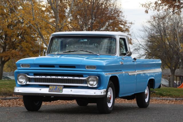 1965 Blue Chevrolet C-10