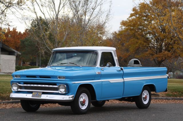 1965 Blue Chevrolet C-10