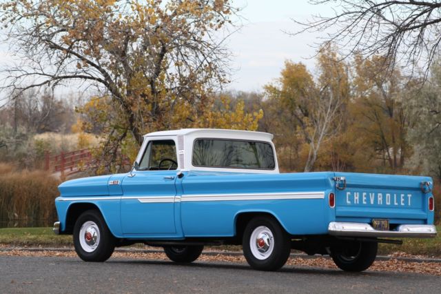 1965 Blue Chevrolet C-10