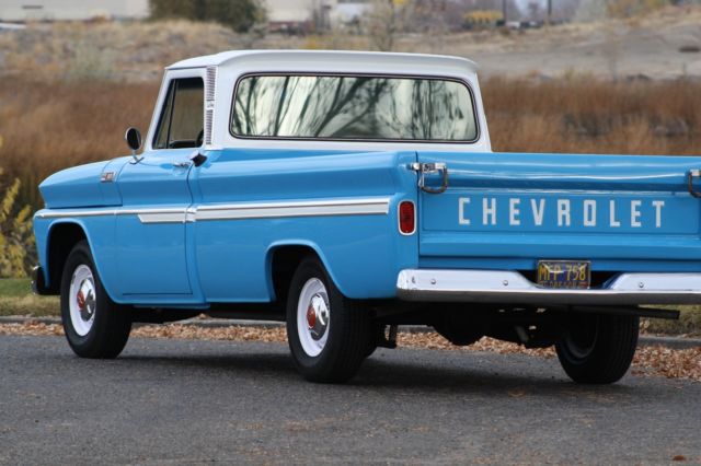 1965 Blue Chevrolet C-10