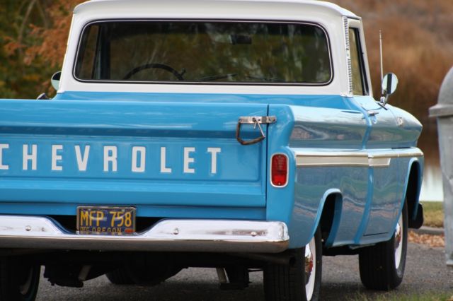1965 Blue Chevrolet C-10