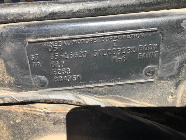 1965 Black Chevrolet Capriceold
