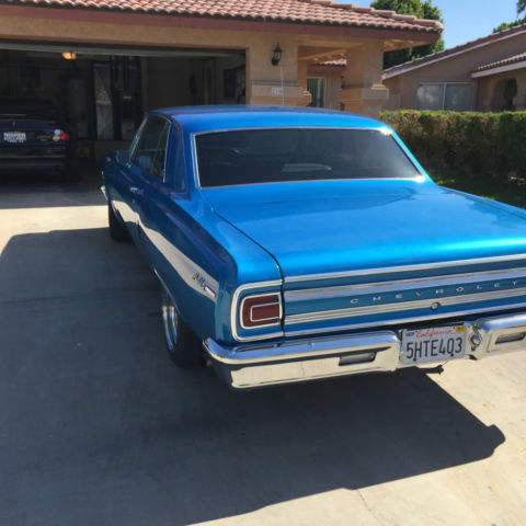 1965 Blue Chevrolet Chevelle Coupe