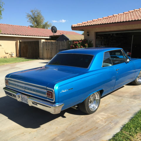 1965 Blue Chevrolet Chevelle Coupe